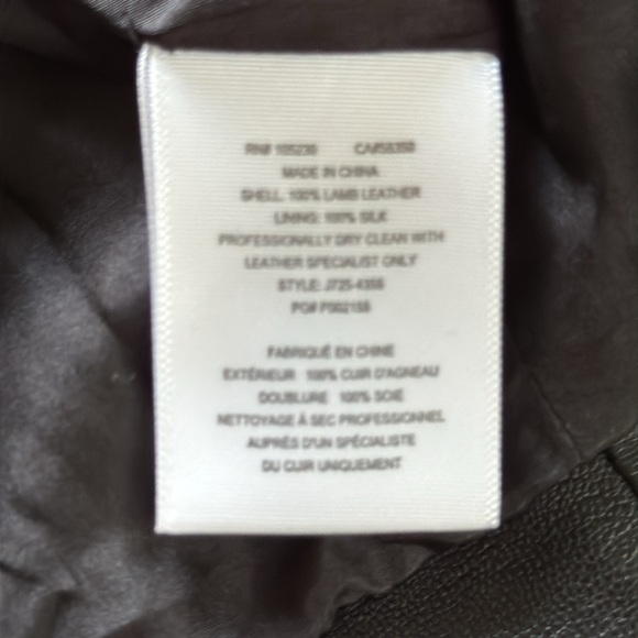 Joie leather jacket SZ s - Picture 7 of 7